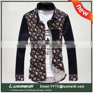 Accept mini order 2015 latest Hawaiian style man shirt/casual man shirt 2015/latest custom shirt for man