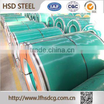 Hot dipped galvanized coated steel coil