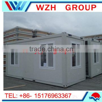 prefab one bedroom container house / 20 ft flat pack container house