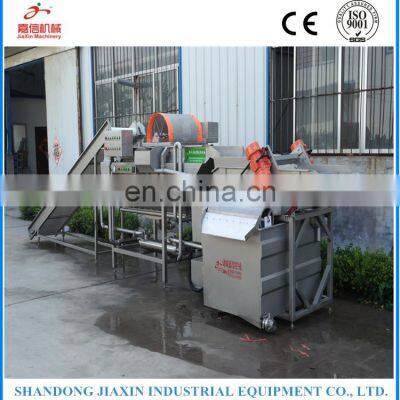 Horizontal Vortex Spiral Washing Machine Used to Wash Small Scale Industrie Machine Washer for Taro/vegetable Washing Machine photo-2