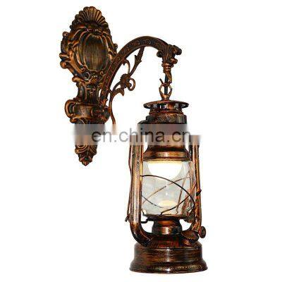 LED Vintage Wall Lamp Retro Kerosene Wall Light European Antique Style Luminaire Wall Lamps