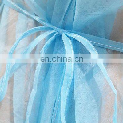 SMS/PP/PP+PE Isolation Gowns Knitted Cuff /Elastic Cuff Manufacturer photo-4