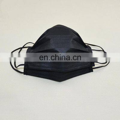 factory wholesale non-medical disposable cheap black non woven  face mask