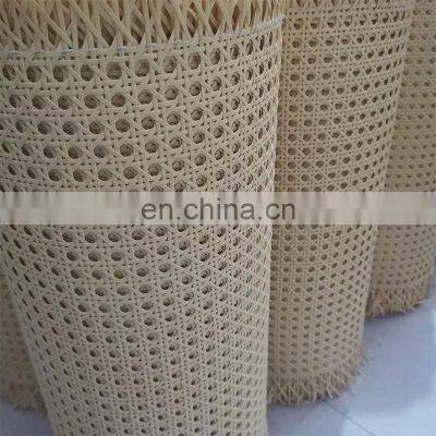 Eco-friendly PVC Plastic Synthetic Cane Raw Material Rattan Roll Rattan Material For Furniture