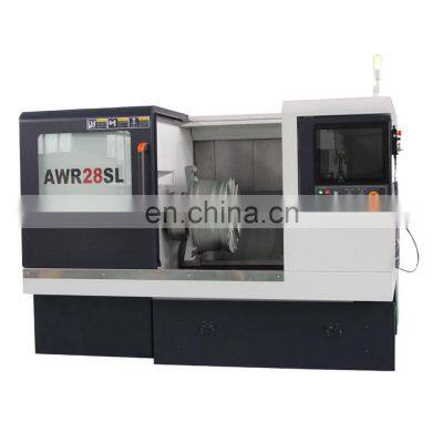 High Precision AWR28SL Slant Bed Diamond Cutting Automatic Alloy Wheel CNC Lathe Machine photo-5
