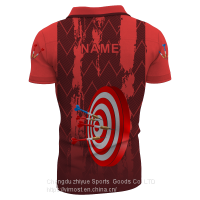 Custom Sublimation Fashion Dart Polo Shirts photo-2