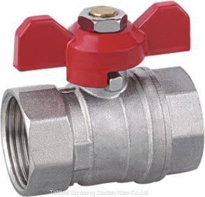 Forged Threaded Reduce Bore Nickel Plated Ball Valves photo-2