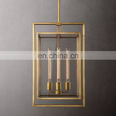 Beckman Round Industrial LED Chandelier Living Room Hotel Ceiling Home Decor Lighting Linear Metal Pendant Light photo-5