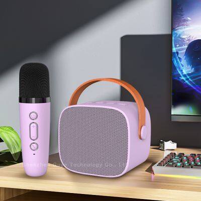 Personalized Bluetooth kalonka portable speakers Wireless With for Bedroom Professional Karaoke Dual Microphone