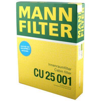 Original Genuine MANN Cabin Filter Car Engine Filter CU25001 64 11 9 237 554 For bmw