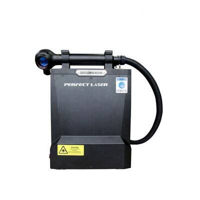 100w Pulsed Small backpack Laser Metal Surface Rust Cleaning Derusting Machine