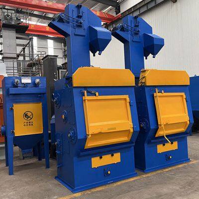 Crawler Rubber Belt Tumble Type Shot Blasting Machine Q324