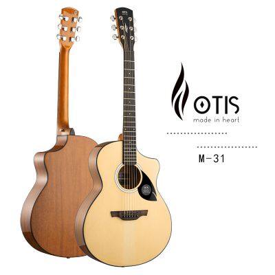 Otis Folk Acoustic Guitar 41inch Plywood OEM Factory Guitar Manufacturer for Beginner M-31 M-13 M-19