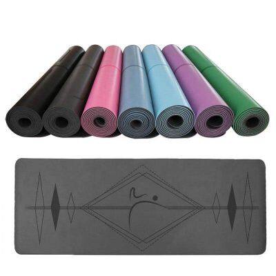 High Quality Cheap Extra Large Eco Friendly Durable Custom Print on Demand Anti Slip PU Rubber Yoga Mat