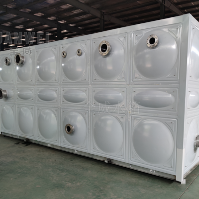Luzhou Concrete-lined Stainless Steel Water Tanks, Sales of Luzhou Concrete-lined Stainless Steel Water Tanks, Stainless Steel Combined Water Tanks Made of Sus316 or Sus304 Material