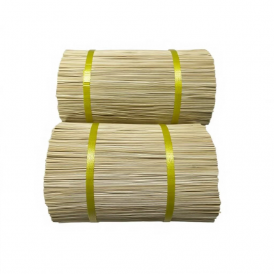 Круглые экологически чистые бамбуковые и деревянные палочки для изготовления агарбатти в Индии размером 8