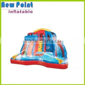 2015 new arrive inflatable parks with big pool