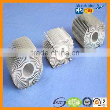 China high quality aluminum circular heat sink