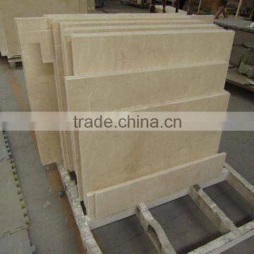 Polished Crema Marfil Beige Marble Panel, Tiles, Cut-to-size photo-5