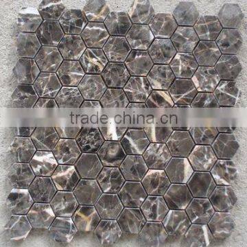 Marble stone mosaic tile HHM-Y007-3