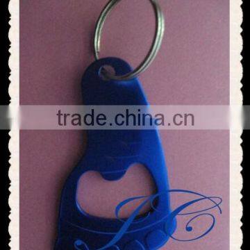 Wholesale foot shped plastic bottle opener b-293