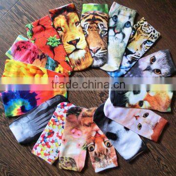 wholesale cotton digital print socks