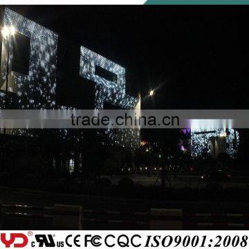 YD IP68 CE UL FCC V-0 Advertising Pixel Outdoor Building LED Decoration Lights With Wonderful Effect