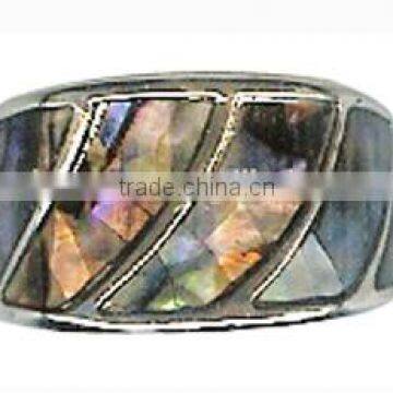 Silver Plated Beautiful Jewelry Ring Shell Crystal Bridal Beach Wedding Ring fashion charming lady's rings