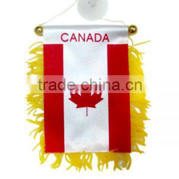 CANADA car flag,Design magnetic car flag,fashion sale CANADA car flags