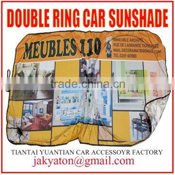 Tyvek Car Sunshade Fold Car Sunshade Ring Car Sunshade Car Sun Shade Car Sun Visor Car Accessories photo-2