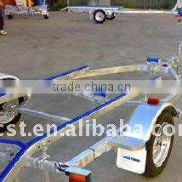 skid boat trailer