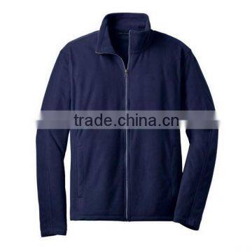 wholesale custom winter fleece jacket men blue jacket custom