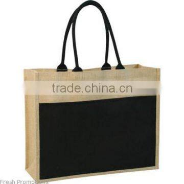 Jute Bag With Webbing Handle