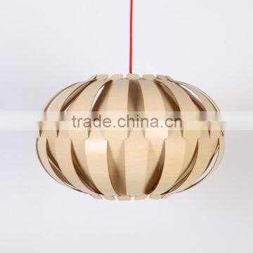 LED Pendant Light JK-8005B-24 Beautiful Antique Wood Chandelier Wood Pendant Light photo-3