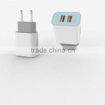 EU plug universal adapter travel charger 5.2A usb mobile phone charger