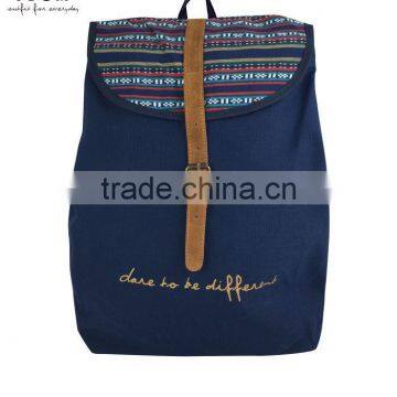 Daypack simple fashion backpack canvas