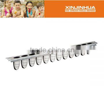 Shaped Semi-Industrial Stainless Steel Ice Cream Sticks Mold