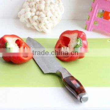 factory hot selling vegetable design bamboo fiber cutting board