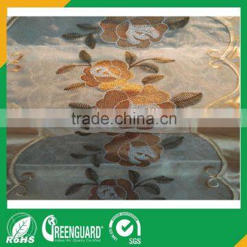 Hot Sale Embroidery Fan-shaped Craft Roman Blind photo-3