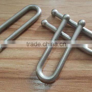 2 Pillar Sedex Audited Factory U Shape Metal Buckle for Swimming Wear photo-4