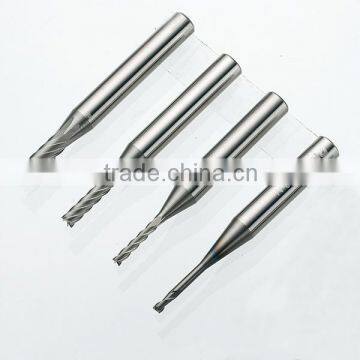 Tungsten Carbide 2 Flute End Milling Cutter For Aluminum PCB photo-3