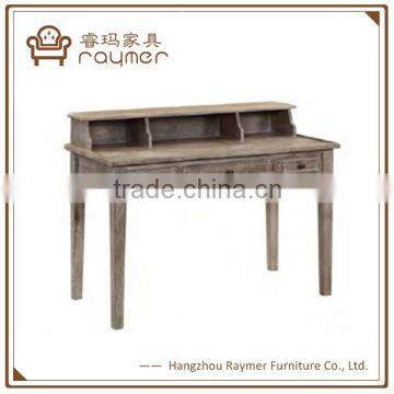 Rustic Vintage French Style Elm Wood Wall Console Table