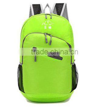 Outdoor Can be Folding Traveling Backpack Ultra Light Hiking Shoulder Bag photo-2