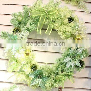 beautiful artificial Christmas decorative pine Christmas wreath