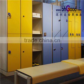 moisture resistant leisure bathing compact lockers