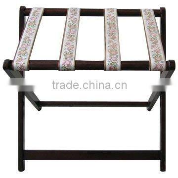 Foldable Small Wooden Luggage Rack