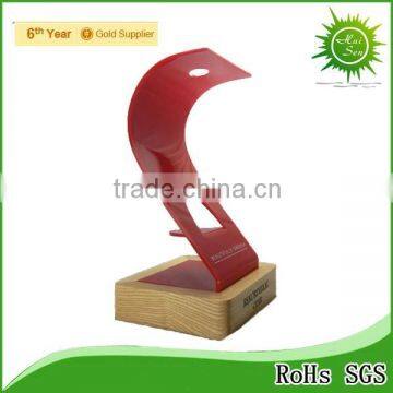 Wooden Logo Display,wooden Sign Display Stand photo-2