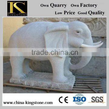 High Quality Grey Granite G603 Elephant Animal Statue for Garden