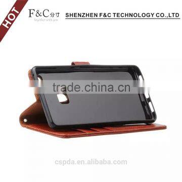 Wholesaler Price 5.2" Card Slots Wallet Cover for Huawei P9 Mobile Phone Genuine Leather Case photo-6