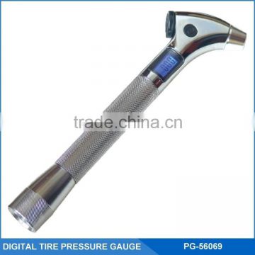 Auto Digital Tire Pressure Gauge with Bright LED Flashlight